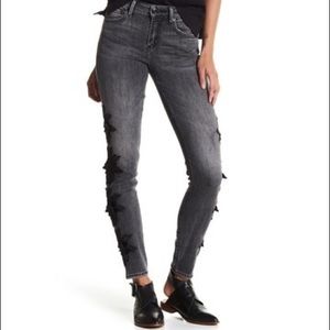 True Religion Jennie Curvy Mid Rise Skinny Jeans